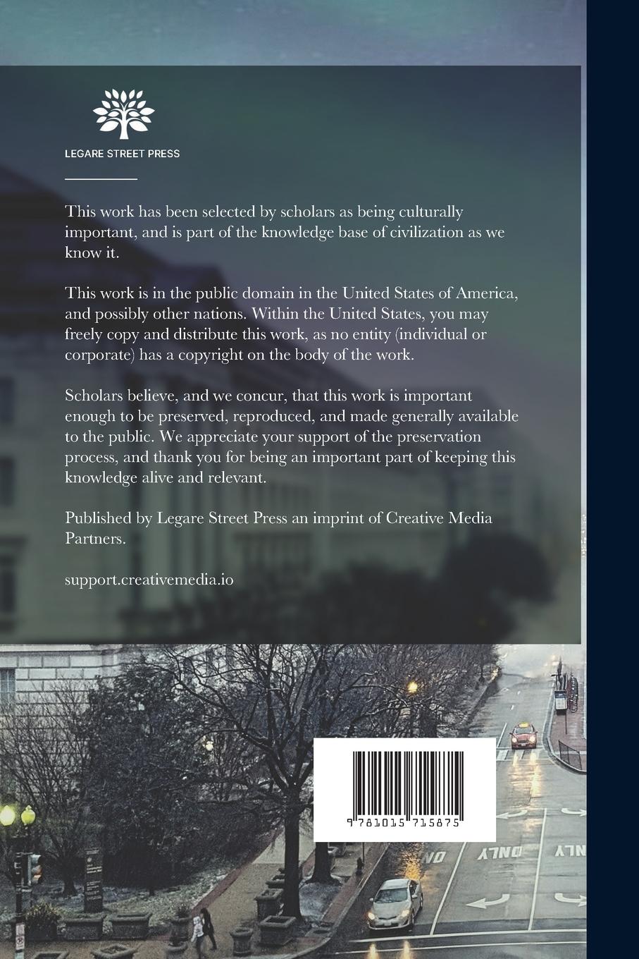 Rückseitencover Chronicles of Tarrytown and Sleepy Hollow