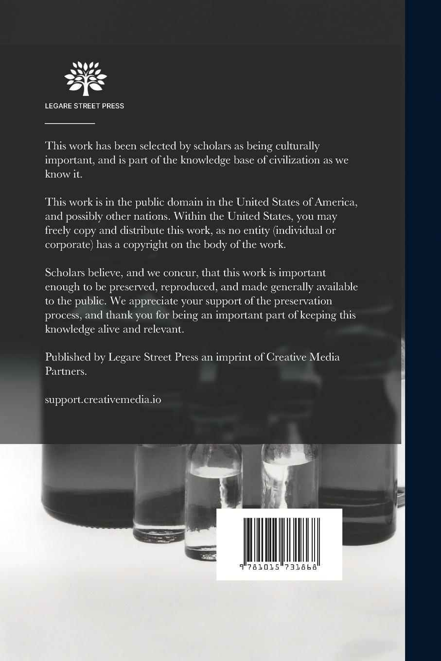 Rückseitencover The Cider Makers' Hand Book: A Complete Guide For Making And Keeping Pure Cider