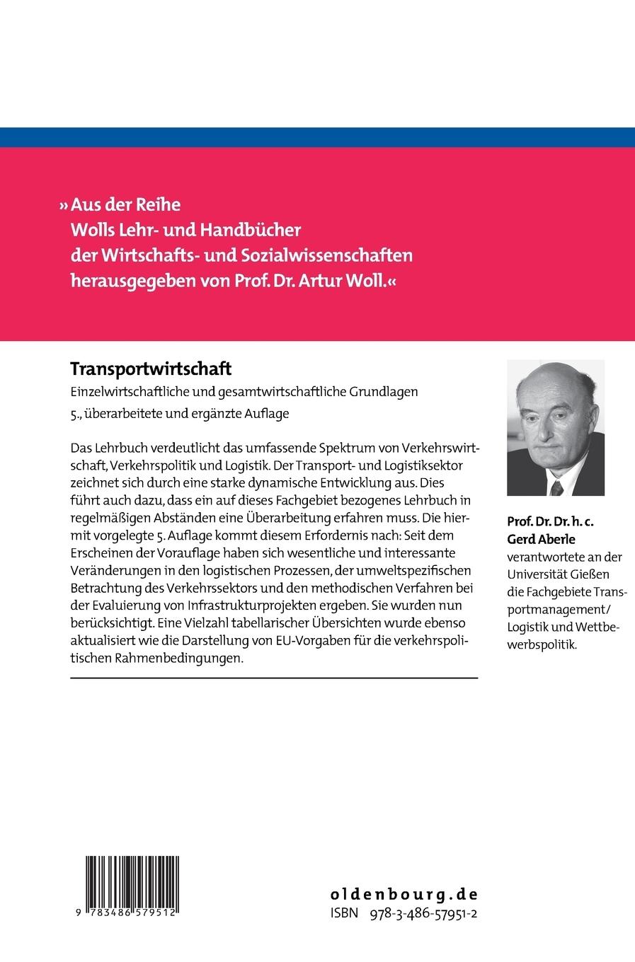 Rückseitencover Transportwirtschaft