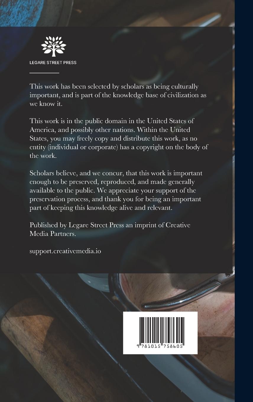 Rückseitencover A Textbook of Horseshoeing for Horseshoers and Veterinarians /A. Lungwitz