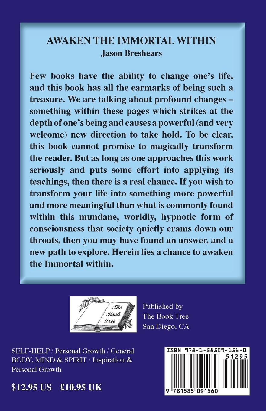 Rückseitencover Awaken the Immortal Within