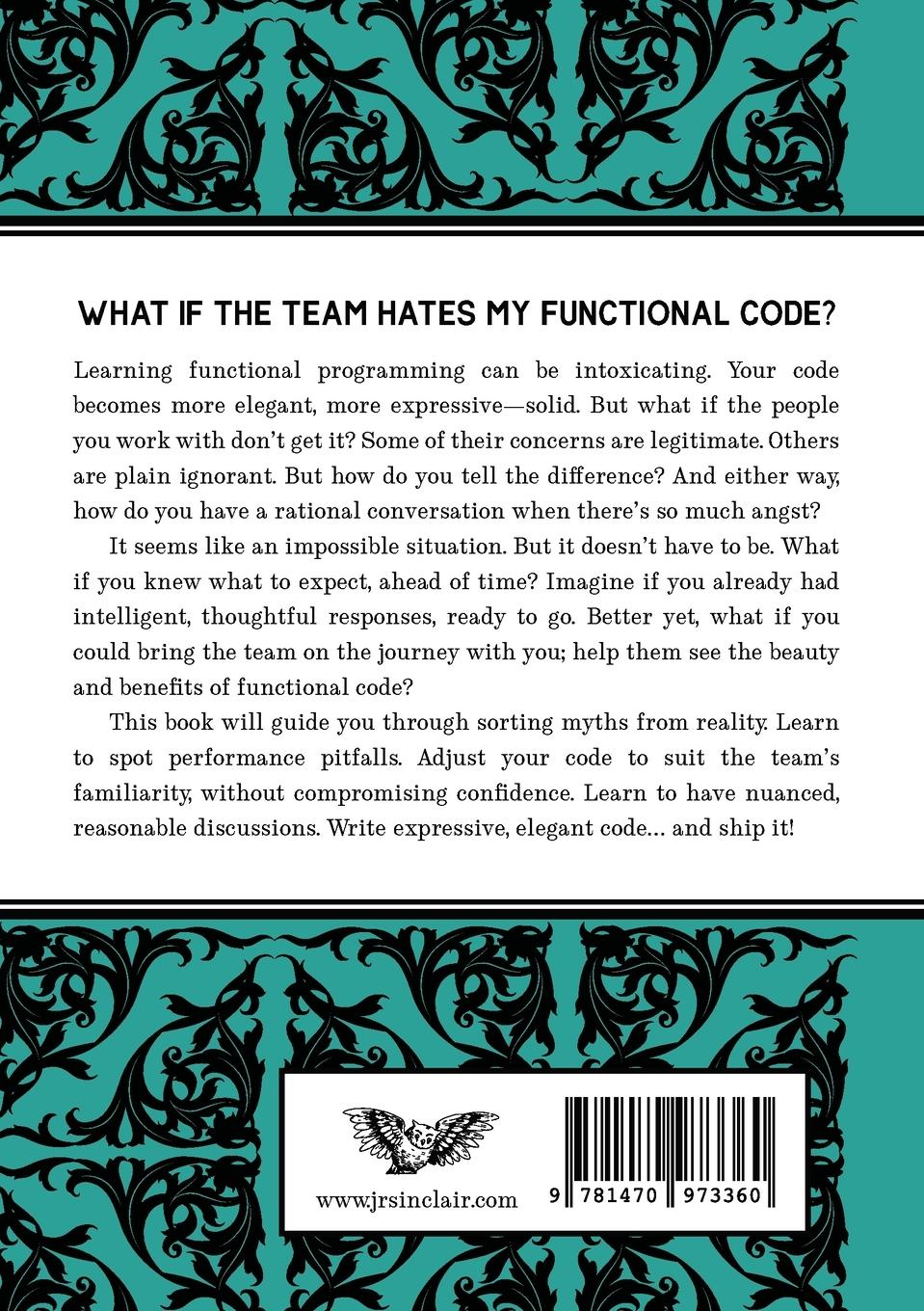 Rückseitencover A skeptic's guide to functional programming with JavaScript