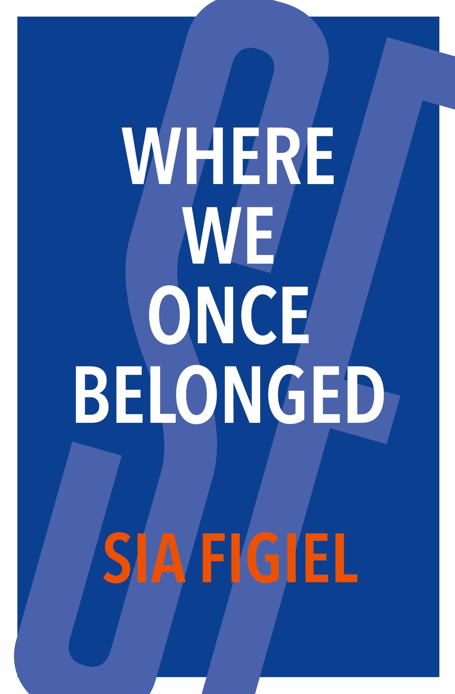 Vorderes Coverbild Where We Once Belonged