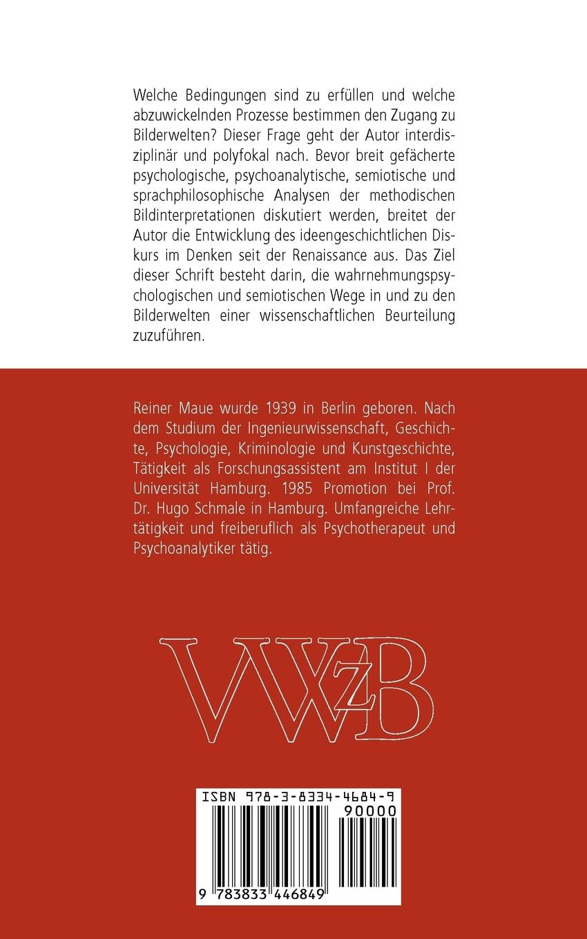 Rückseitencover Verschlungene Wege zu Bilderwelten