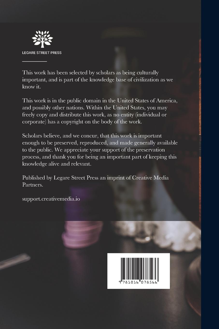 Rückseitencover Forward; Letters Written on a Trip Around the World