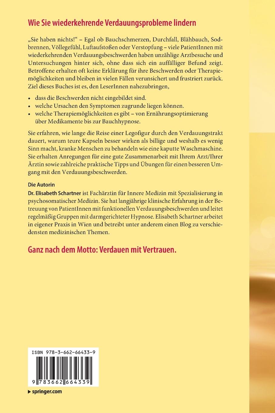 Rückseitencover So klappt's mit der Verdauung