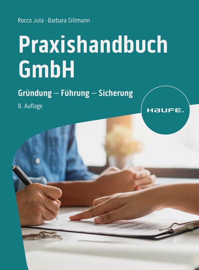 Vorderes Coverbild Praxishandbuch GmbH