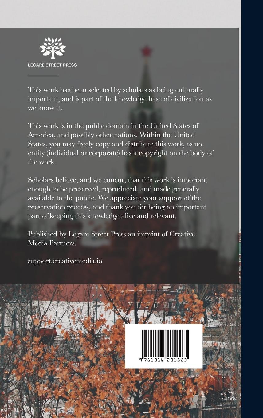 Rückseitencover The First Time In History Two Years Of Russia S New Life August 1921 To December 1923