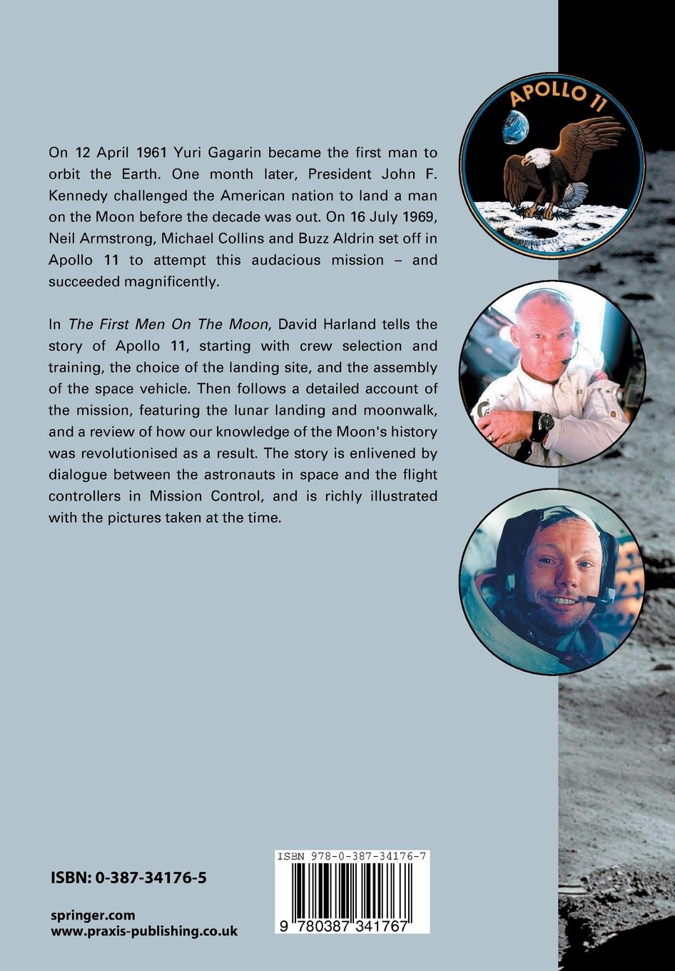 Rückseitencover The First Men on the Moon