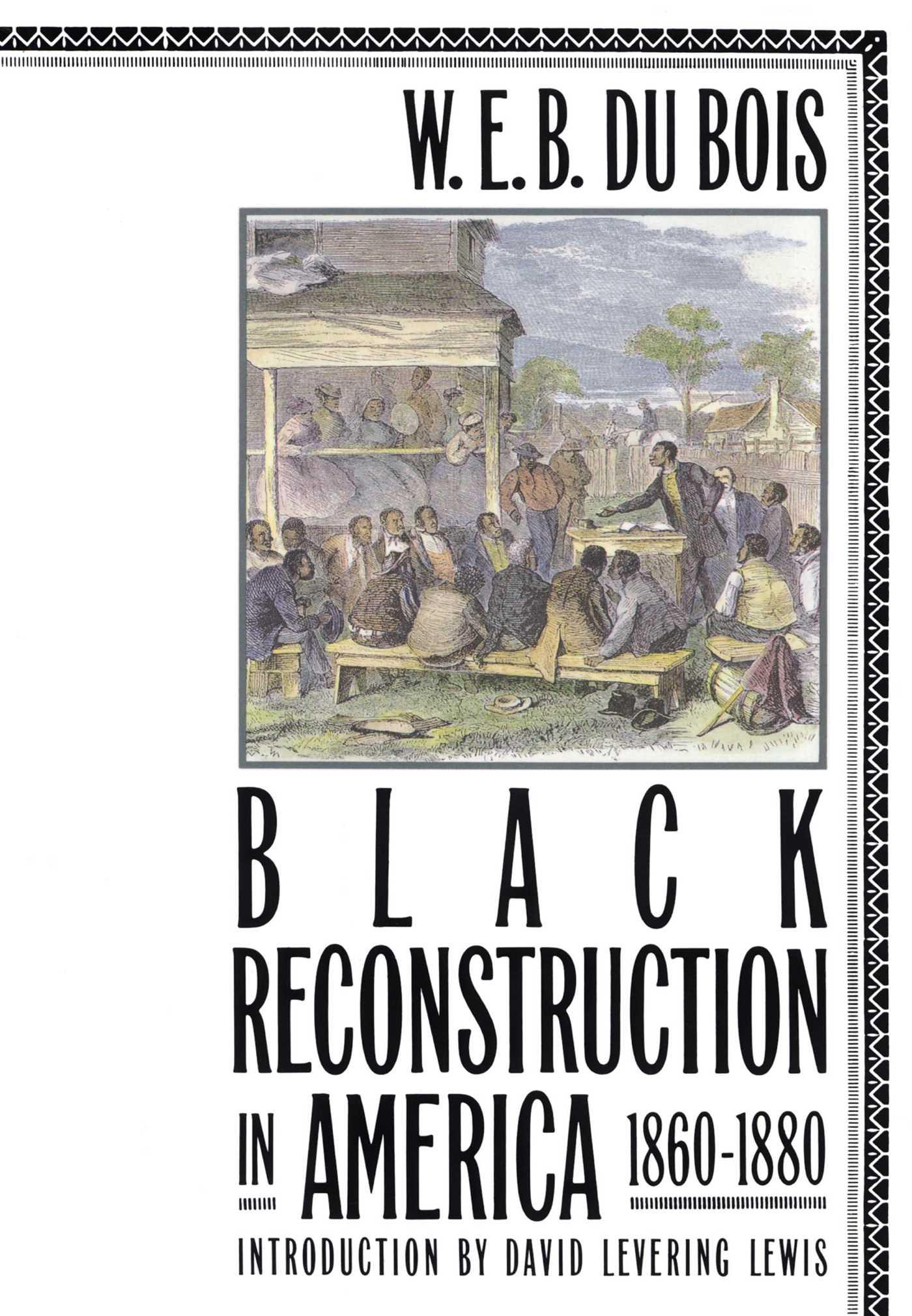 Vorderes Coverbild Black Reconstruction in America 1860-1880