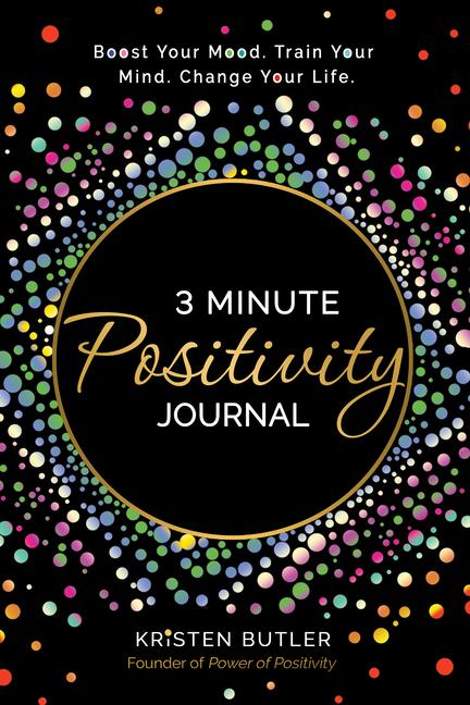 Vorderes Coverbild 3 Minute Positivity Journal