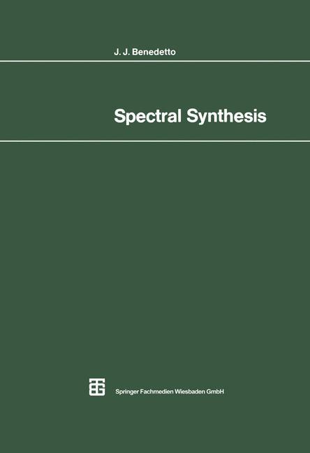 Vorderes Coverbild Spectral Synthesis