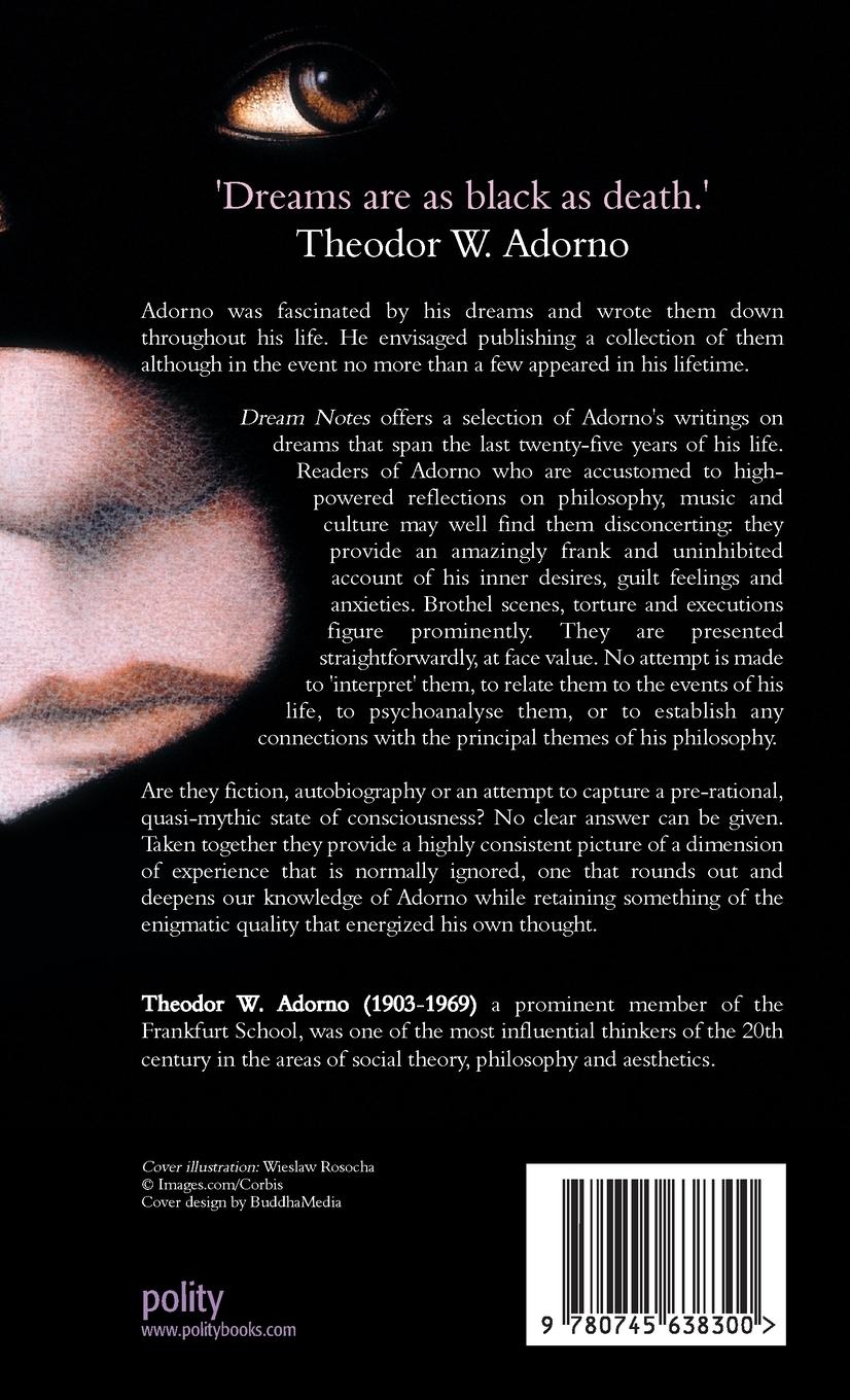 Rückseitencover Dream Notes