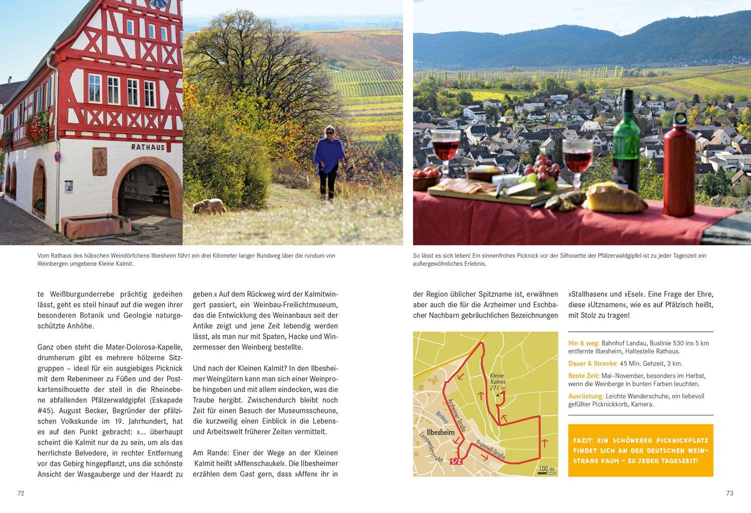 Beispielinhalt (Bild) 52 kleine & große Eskapaden in der Pfalz