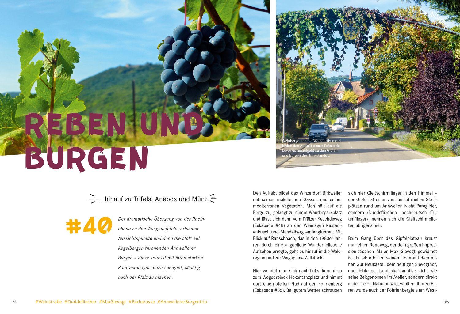Beispielinhalt (Bild) 52 kleine & große Eskapaden in der Pfalz