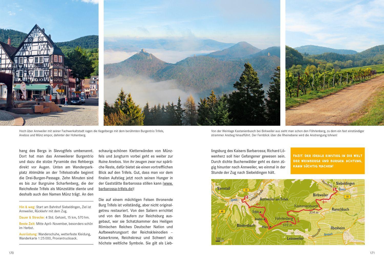 Beispielinhalt (Bild) 52 kleine & große Eskapaden in der Pfalz