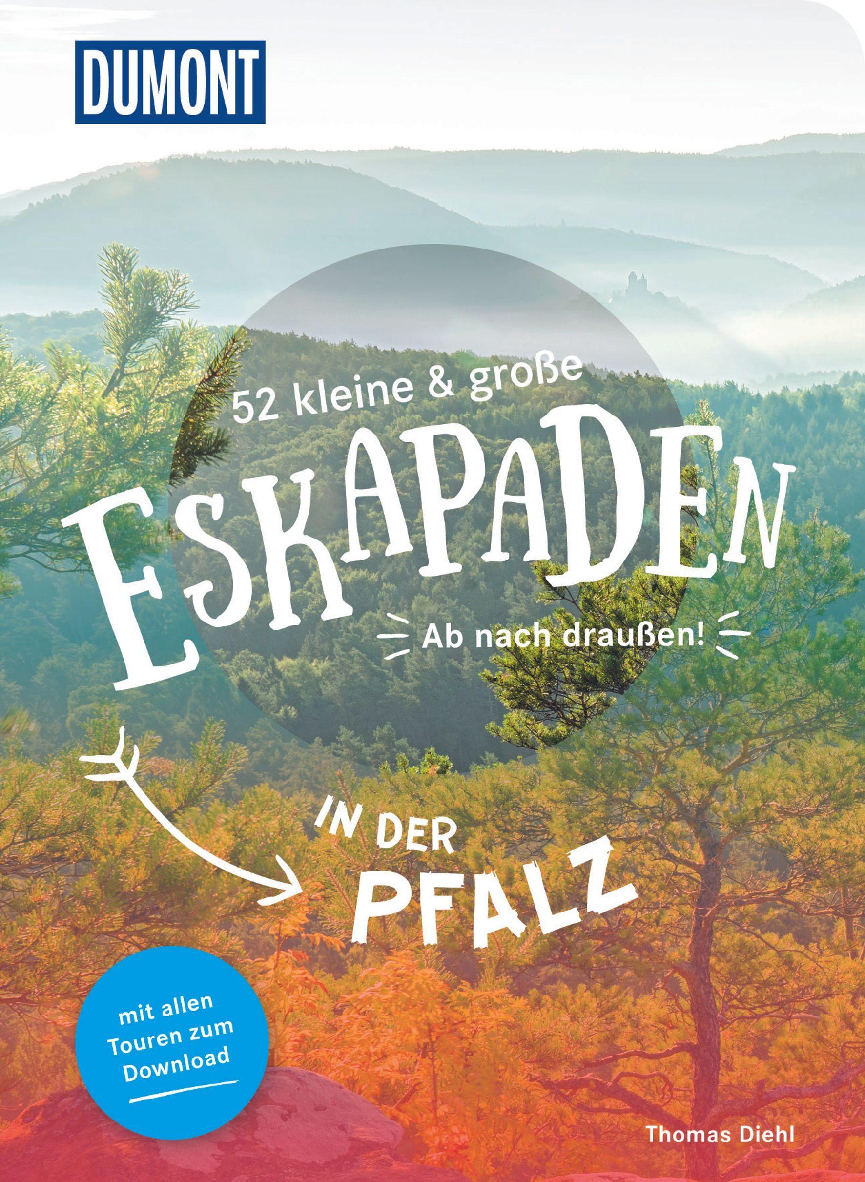 Vorderes Coverbild 52 kleine & große Eskapaden in der Pfalz