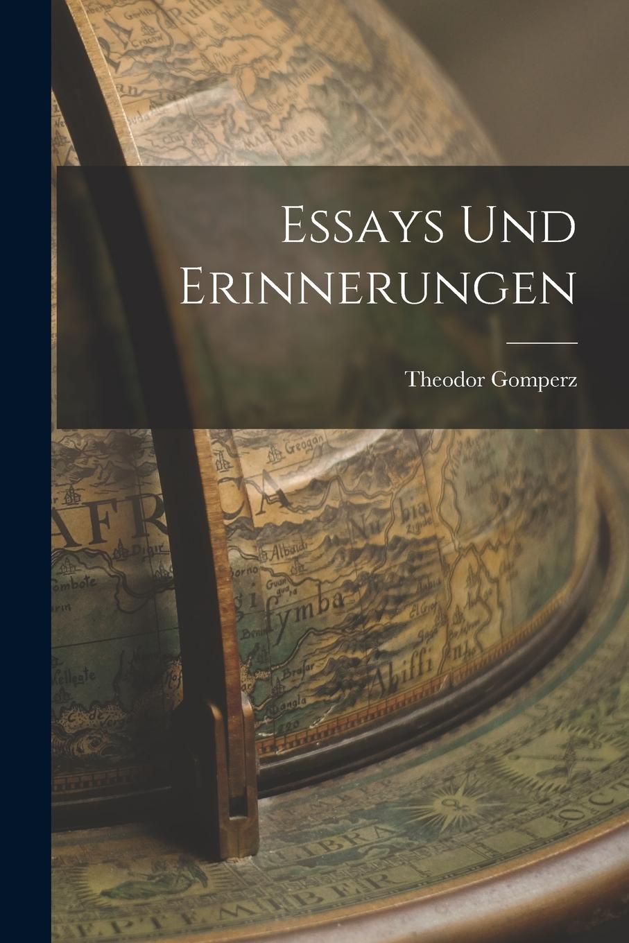 Vorderes Coverbild Essays und Erinnerungen