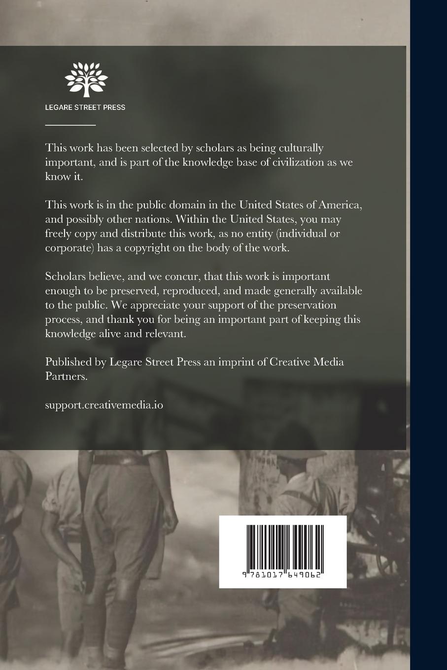 Rückseitencover Woodrow Wilson and World Settlement; Volume 1