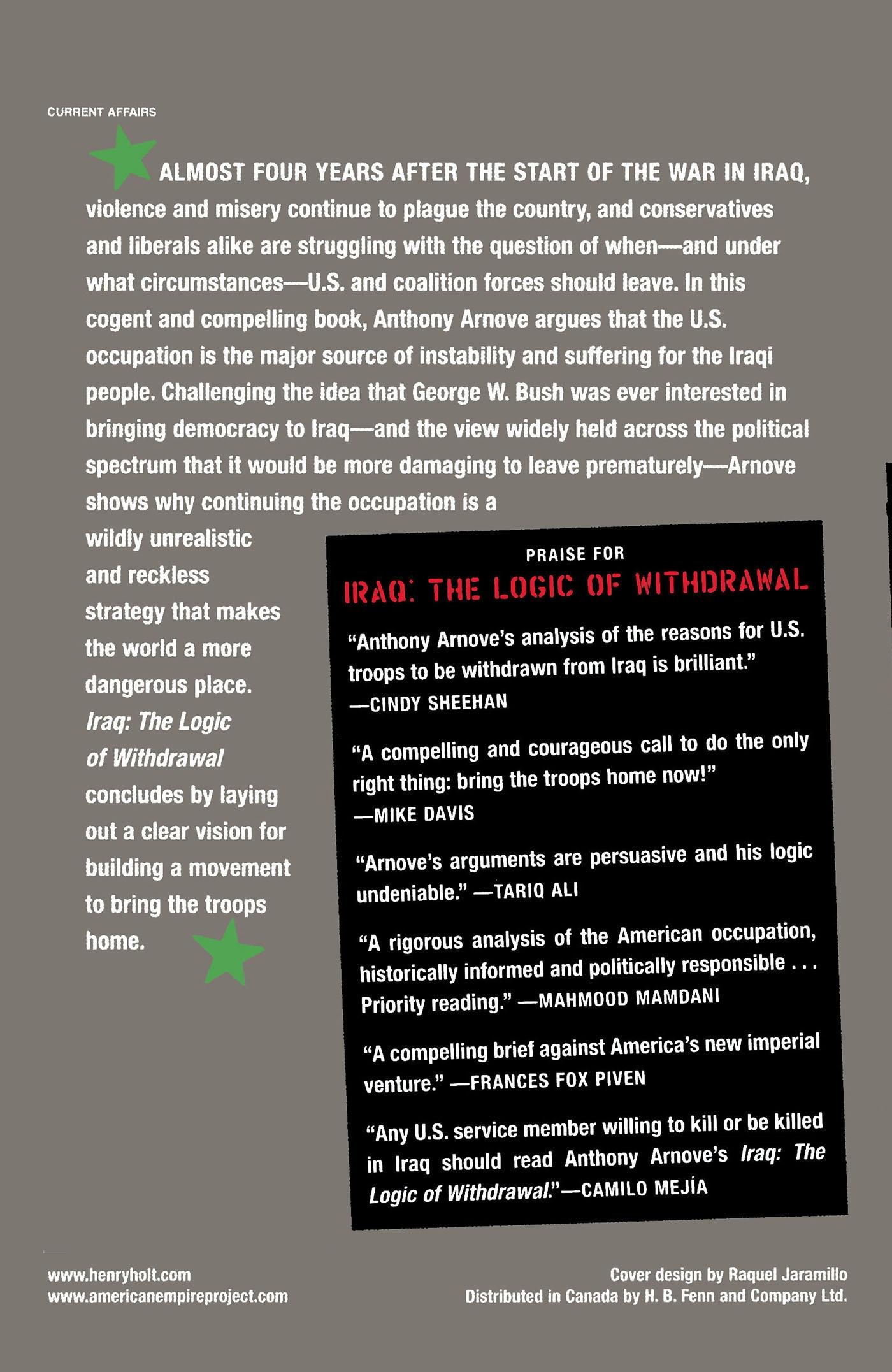 Rückseitencover Iraq