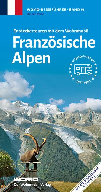 Vorderes Coverbild Entdeckertouren mit dem Wohnmobil Französische Alpen