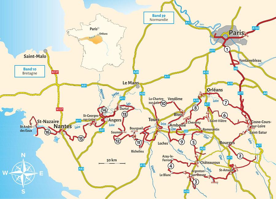 Beispielinhalt (Bild) Entdeckertouren mit dem Wohnmobil Tal der Loire