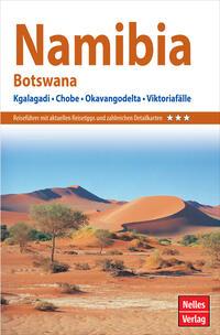 Vorderes Coverbild Nelles Guide Reiseführer Namibia - Botswana