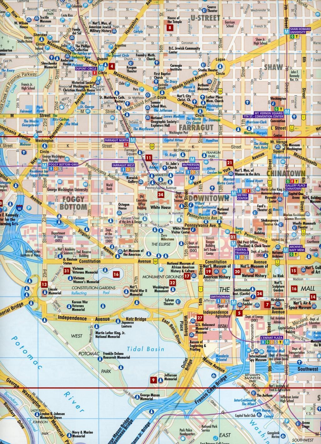 Beispielinhalt (Bild) Washington D.C. 1 : 15 000