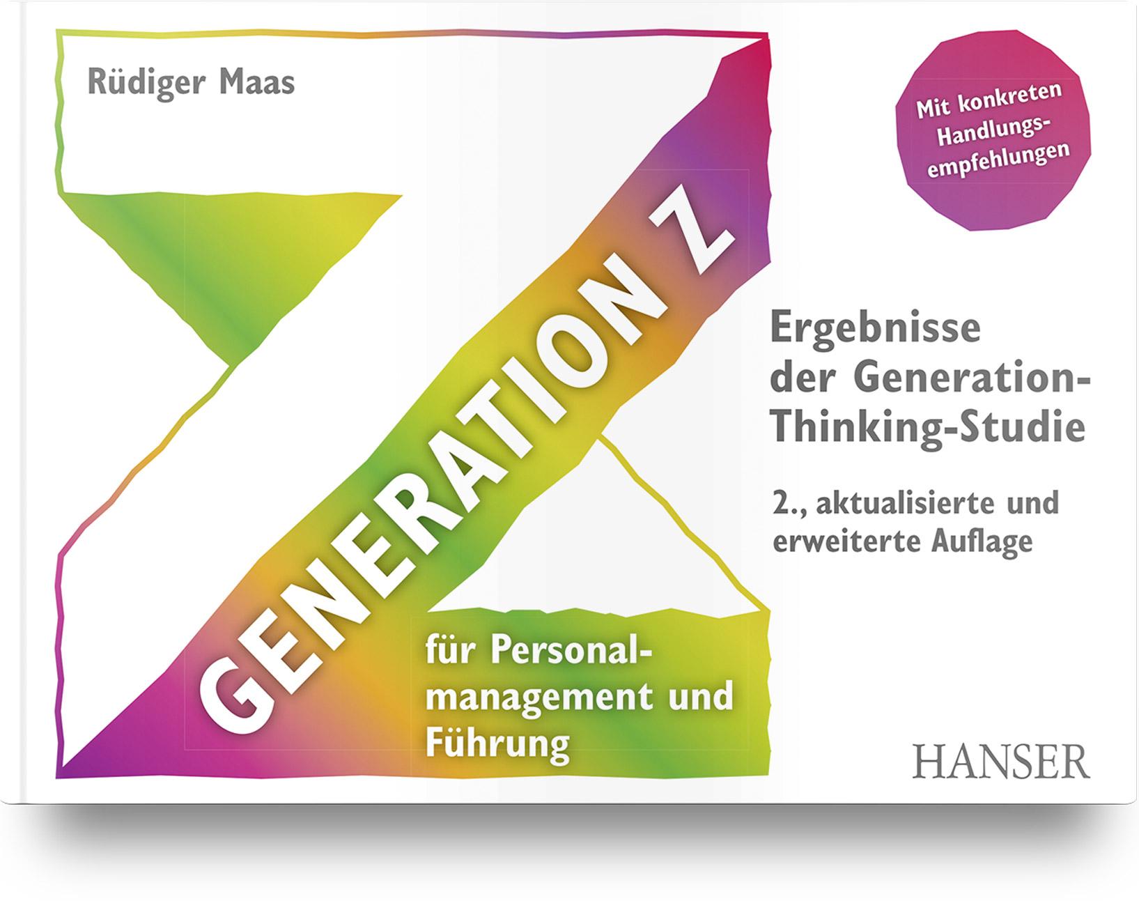 Vorderes Coverbild Generation Z für Personalmanagement und Führung