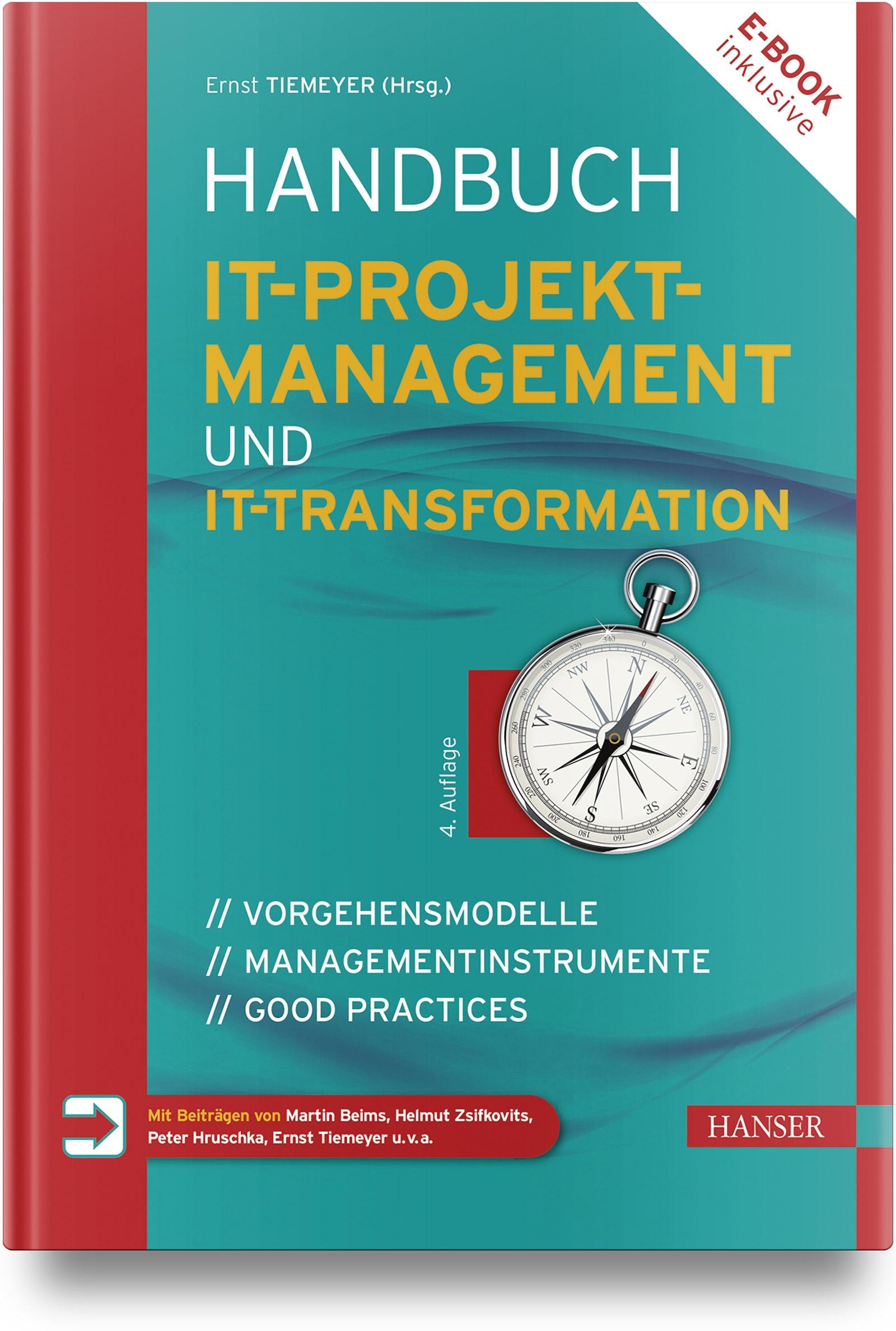 Vorderes Coverbild Handbuch IT-Projektmanagement und IT-Transformation