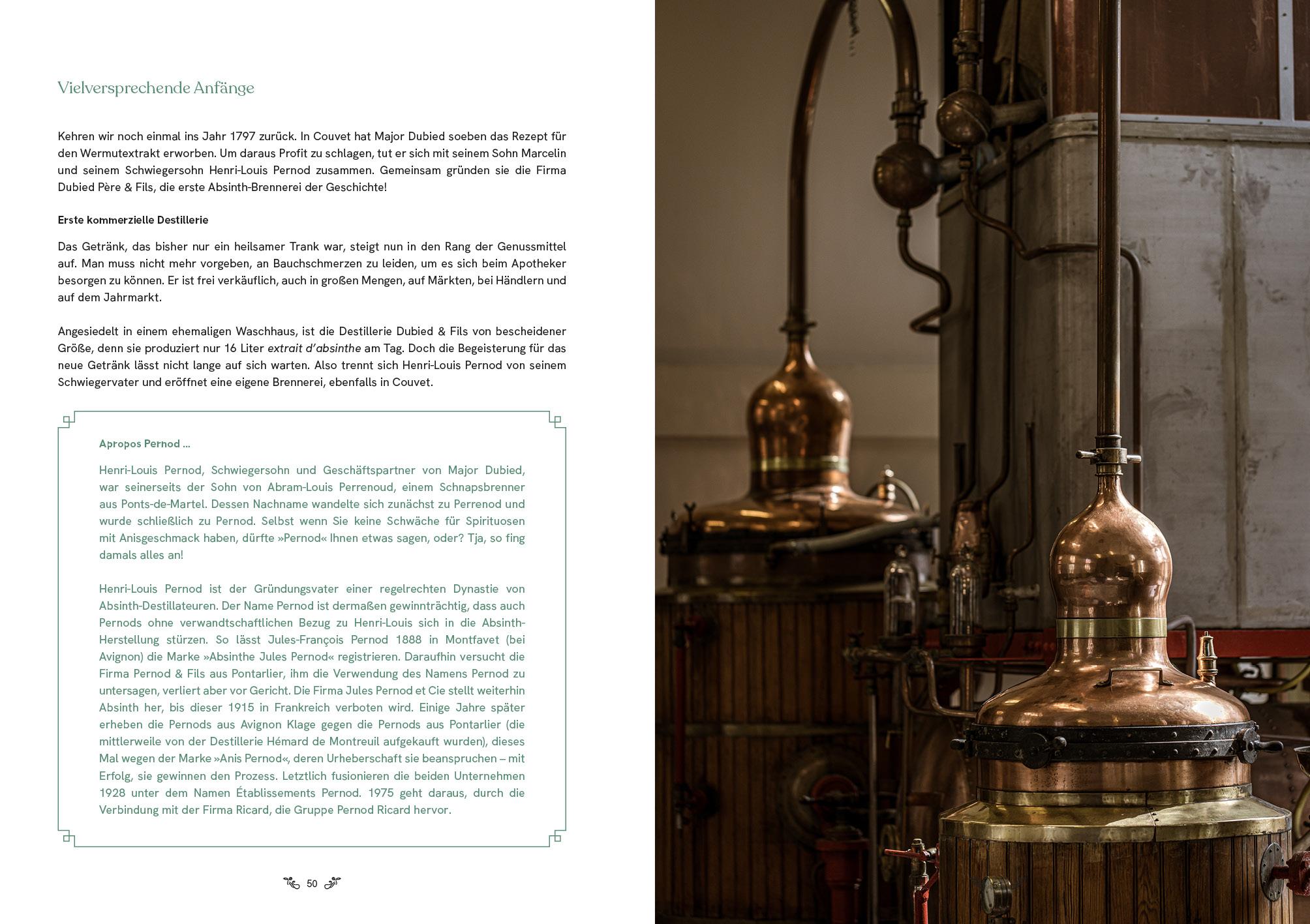 Beispielinhalt (Bild) Absinth