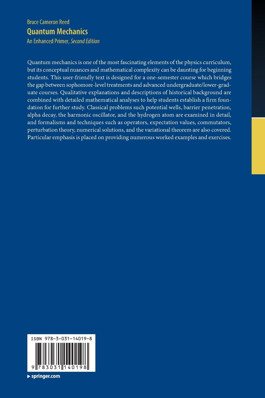 Rückseitencover Quantum Mechanics