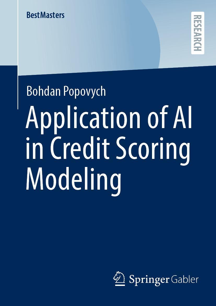Vorderes Coverbild Application of AI in Credit Scoring Modeling