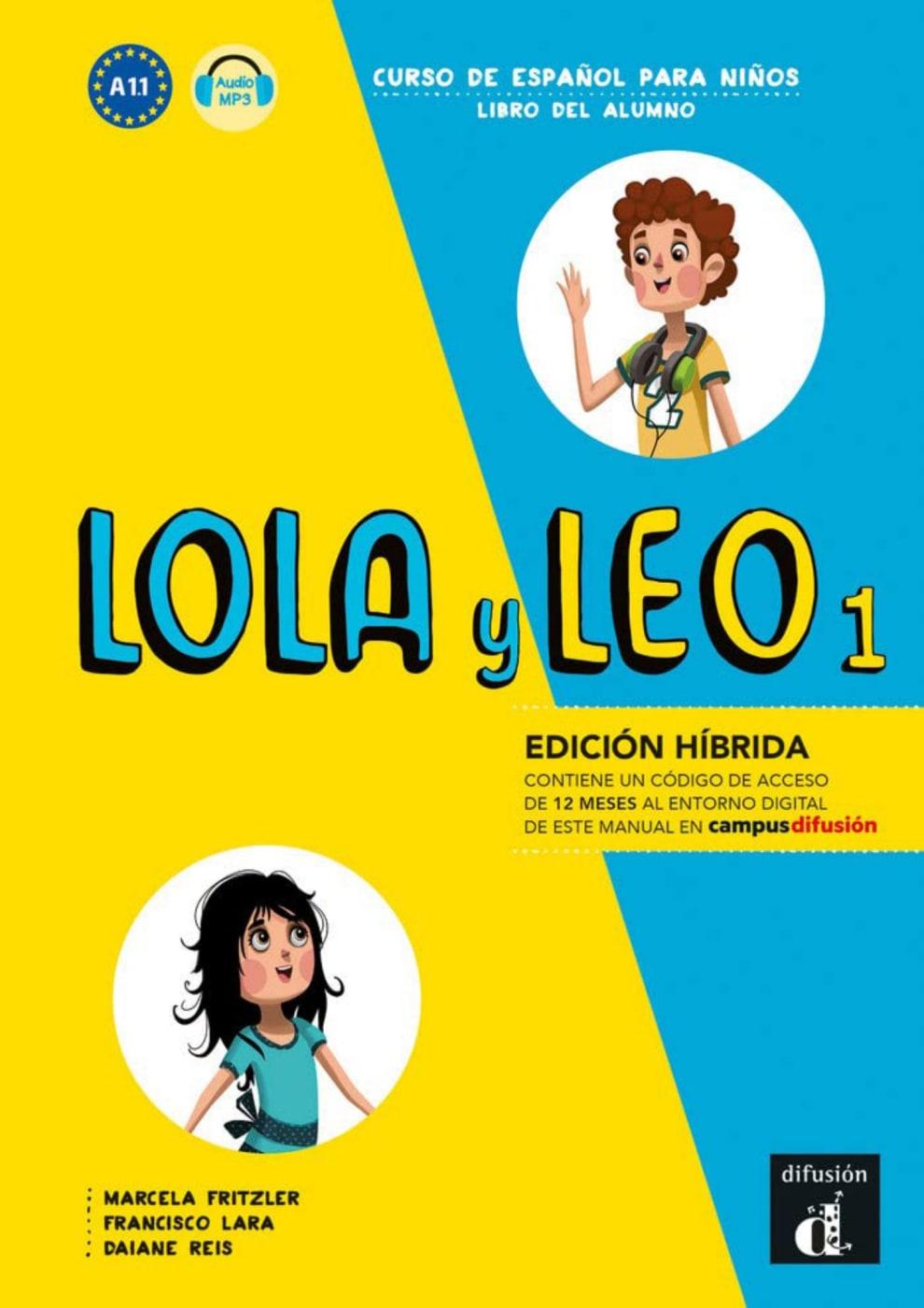 Vorderes Coverbild LOLA y LEO 1 - Edición híbrida