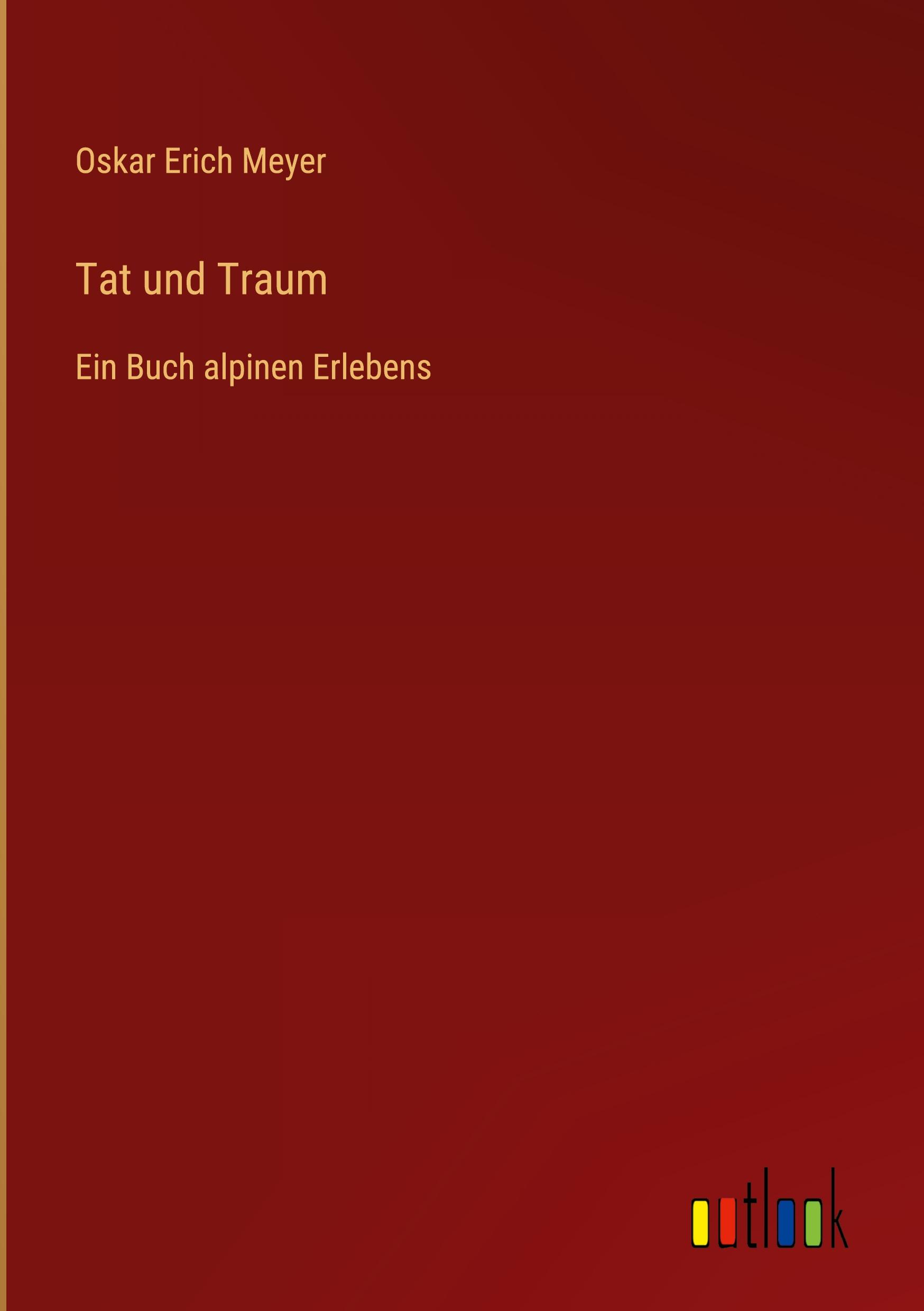 Vorderes Coverbild Tat und Traum