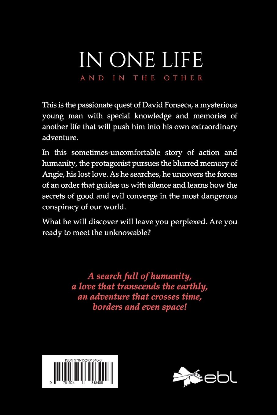 Rückseitencover In One Life and in the Other