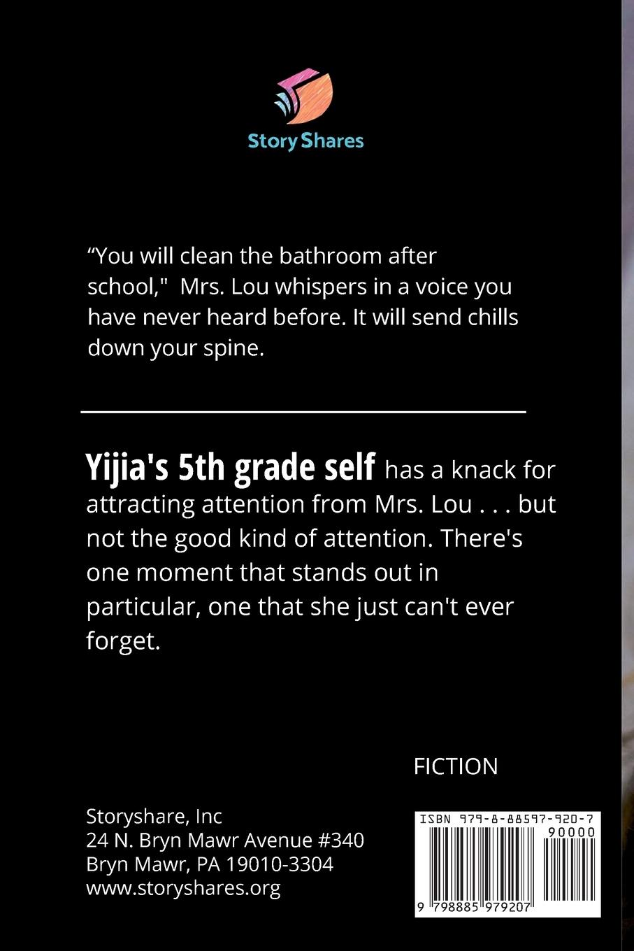 Rückseitencover Instructions for My 5th Grade Self