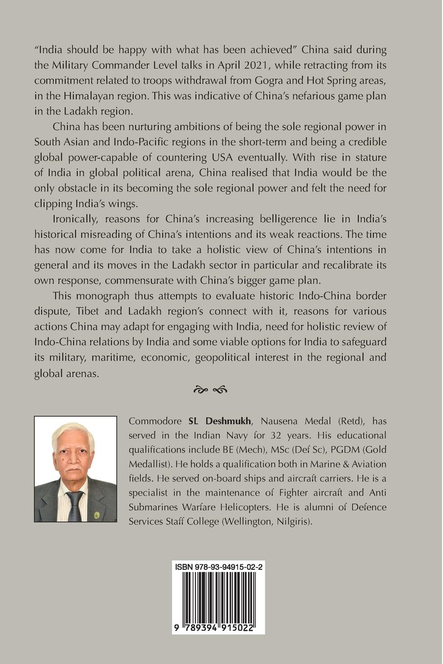 Rückseitencover China's Game Plan in Ladakh