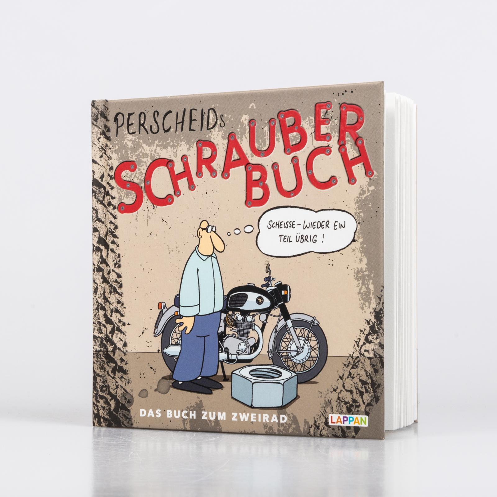 Beispielinhalt (Bild) Perscheids Schrauber-Buch: Cartoons zum Zweirad