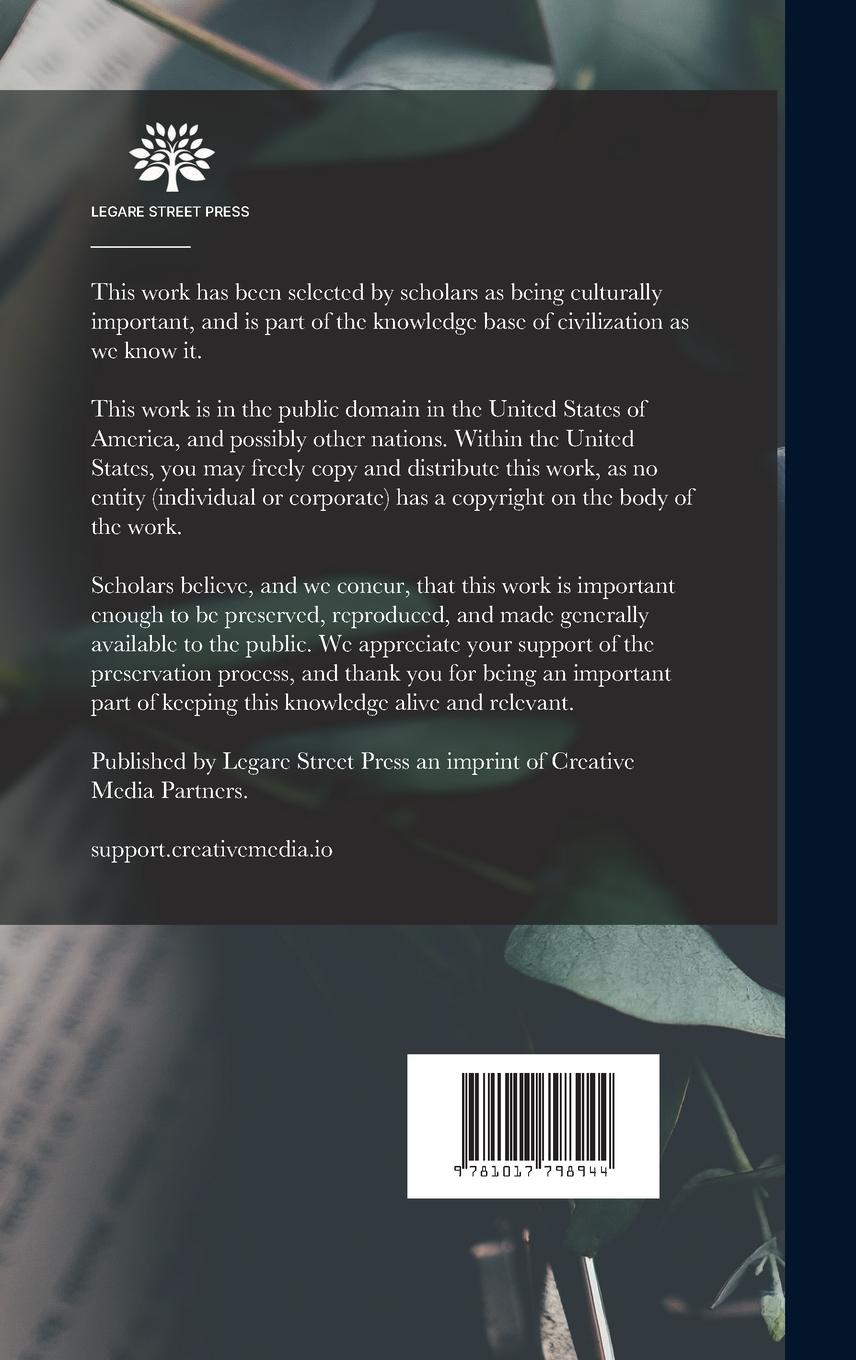 Rückseitencover Handbook Of The Practice And Art Of Photography