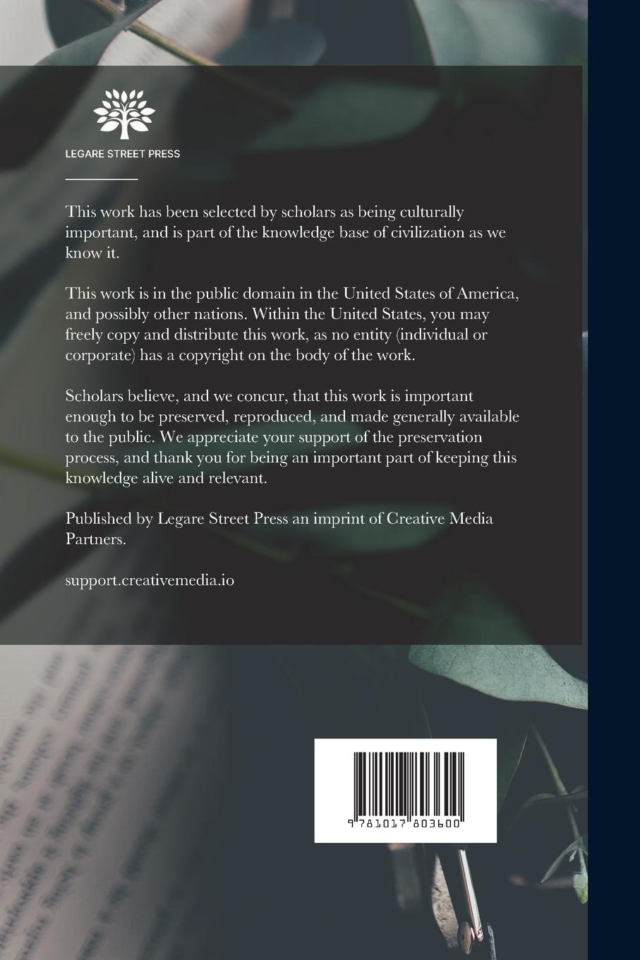 Rückseitencover Handbook Of The Practice And Art Of Photography