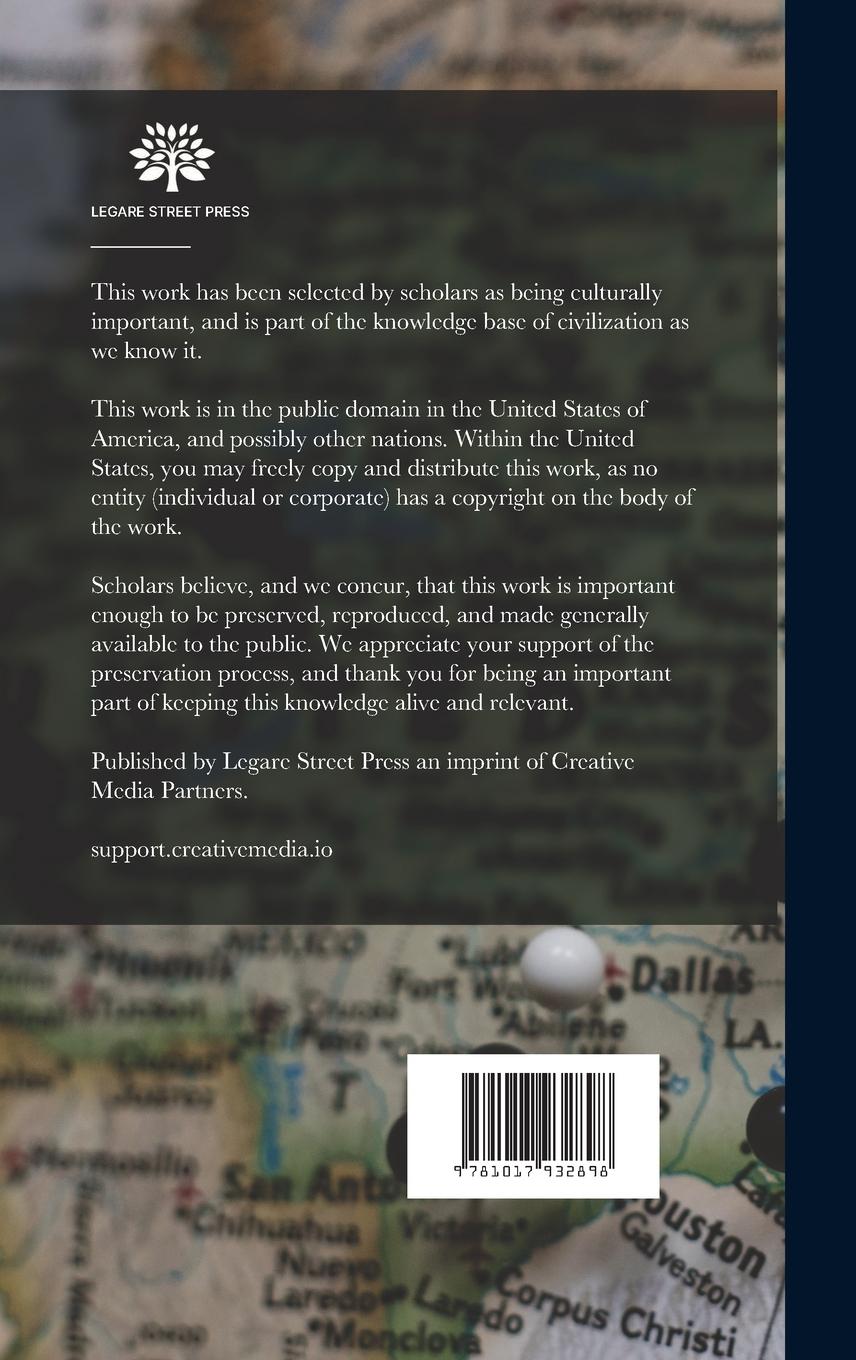 Rückseitencover Woodrow Wilson and His Work