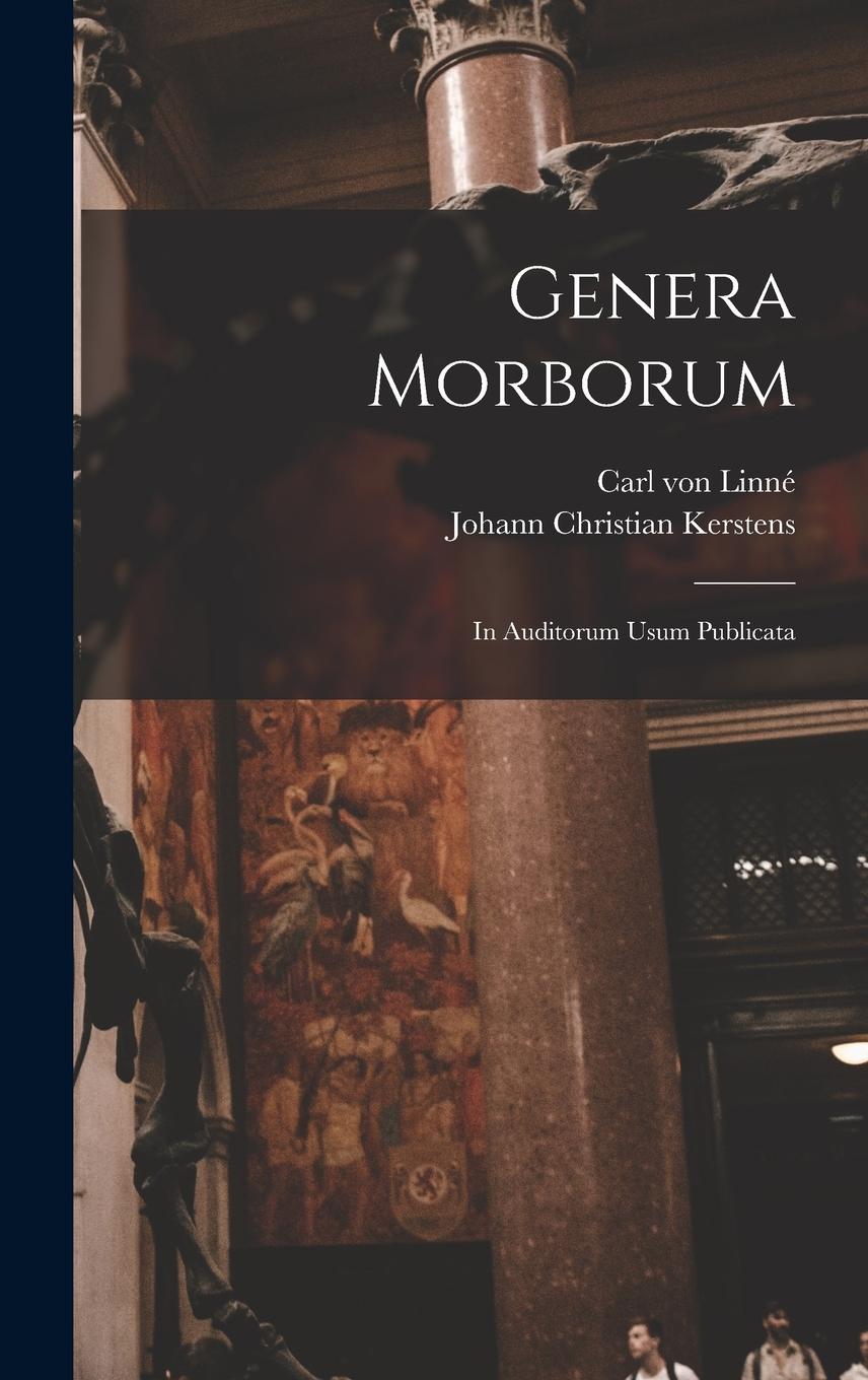Vorderes Coverbild Genera Morborum: In Auditorum Usum Publicata