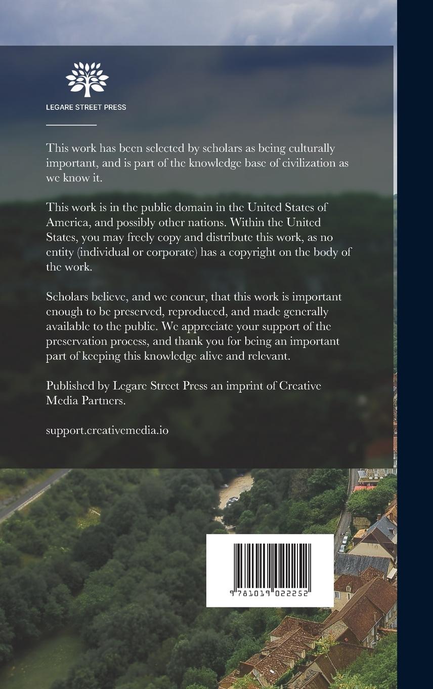 Rückseitencover L. Apulei ... De Deo Socratis Liber Singularis, Textum Exegit Et Adnotatione Instruxit T.a.G. Buckley