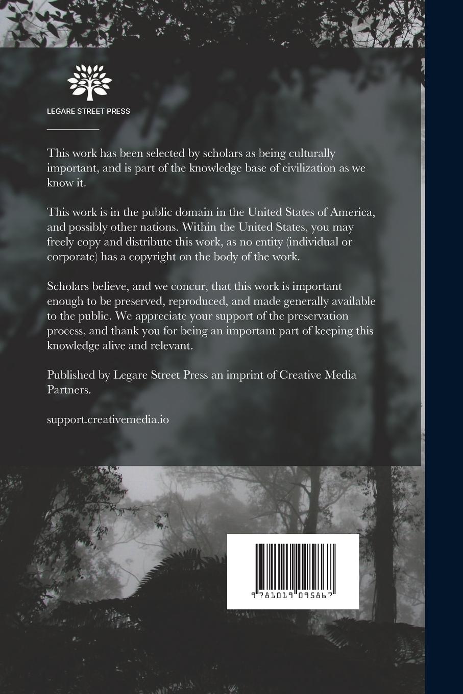 Rückseitencover Le Bestiaire Sentimental: La Chauve-Souris