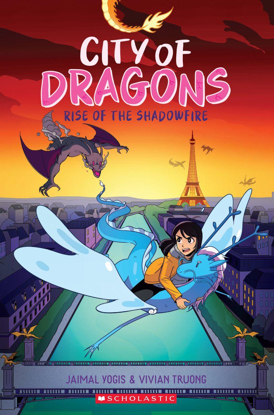 Vorderes Coverbild Rise of the Shadowfire: A Graphic Novel (City of Dragons #2)
