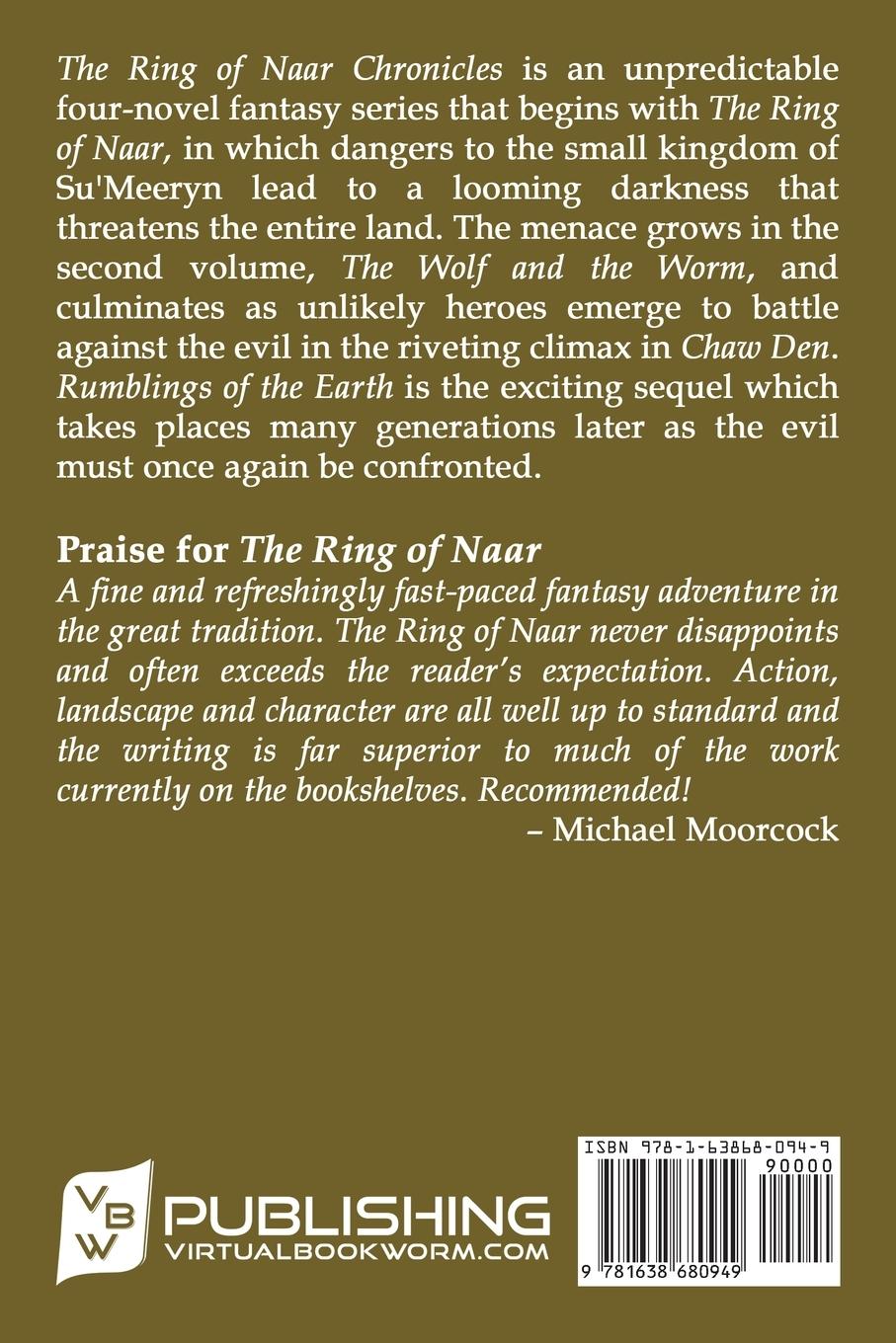 Rückseitencover The Ring of Naar Chronicles