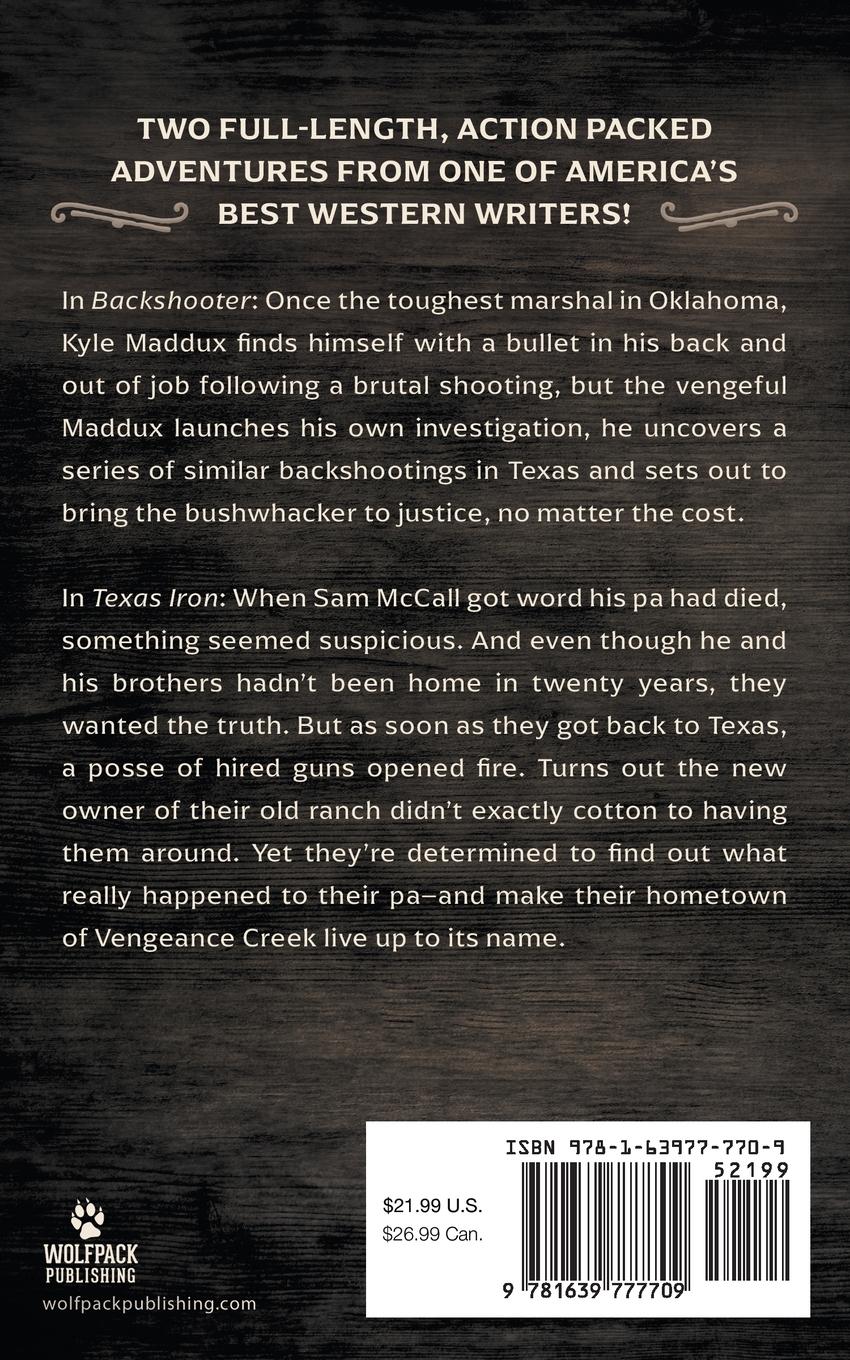 Rückseitencover Backshooter and Texas Iron