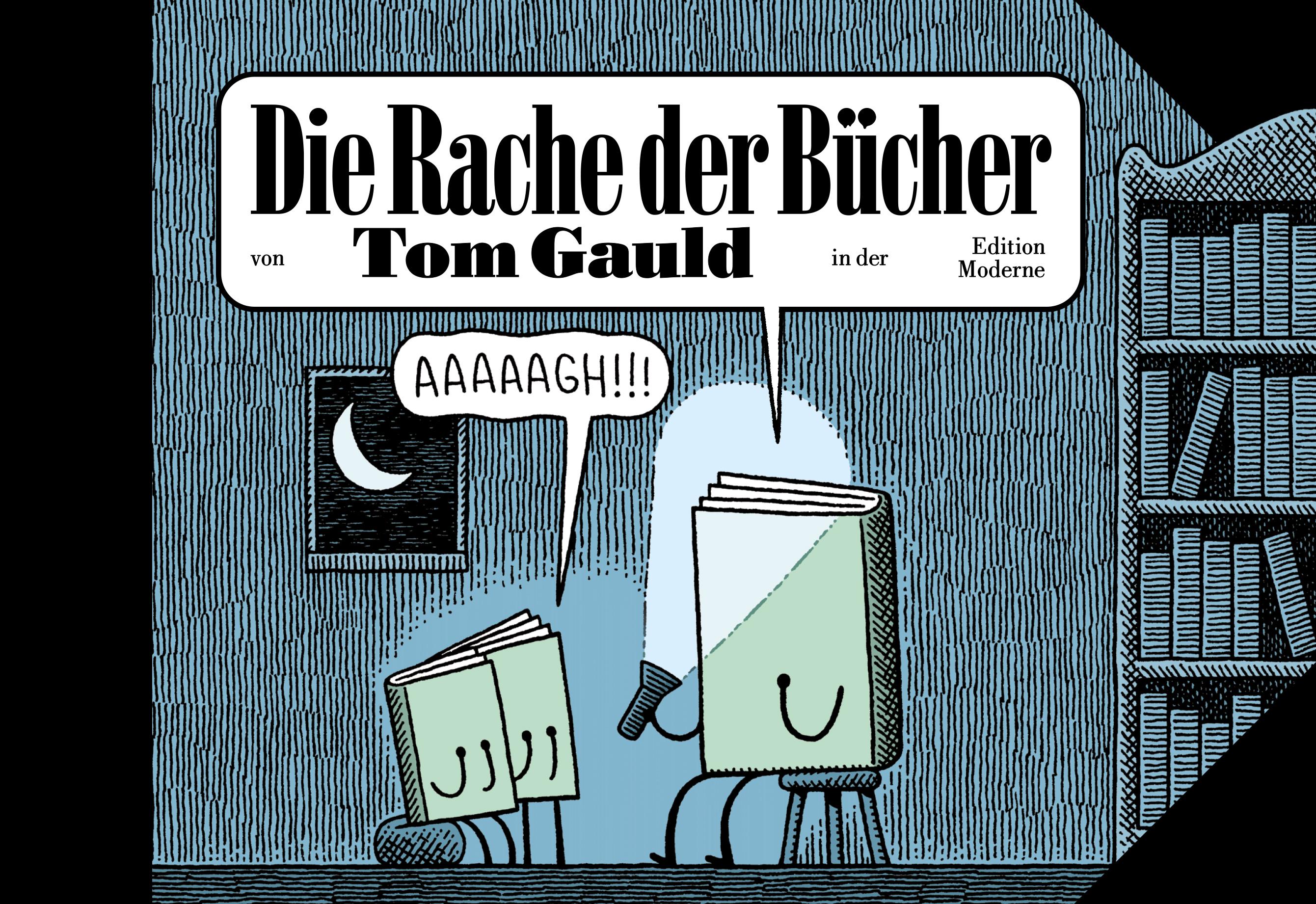 Vorderes Coverbild Die Rache der Bücher