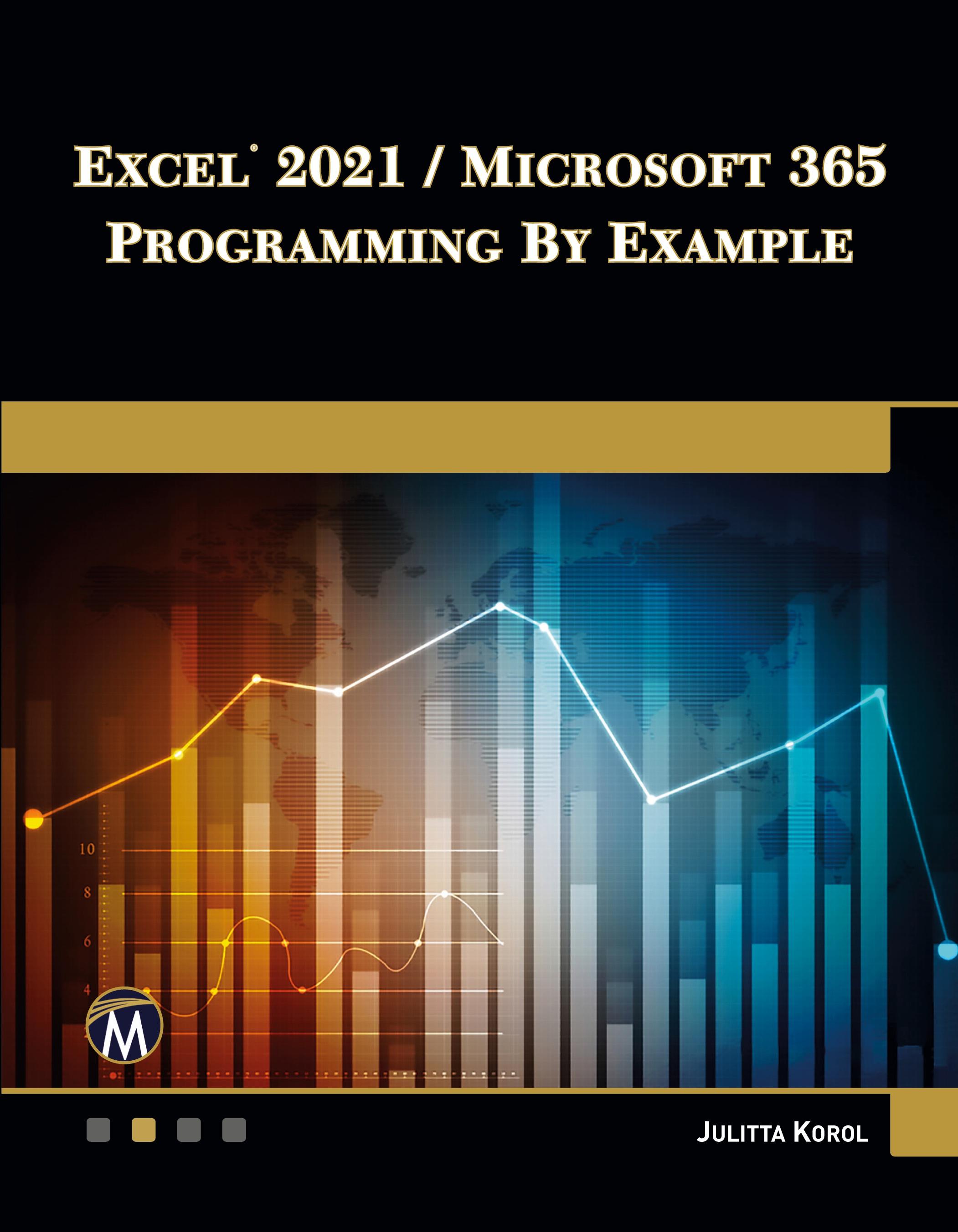 Vorderes Coverbild Excel 2021 / Microsoft 365 Programming By Example